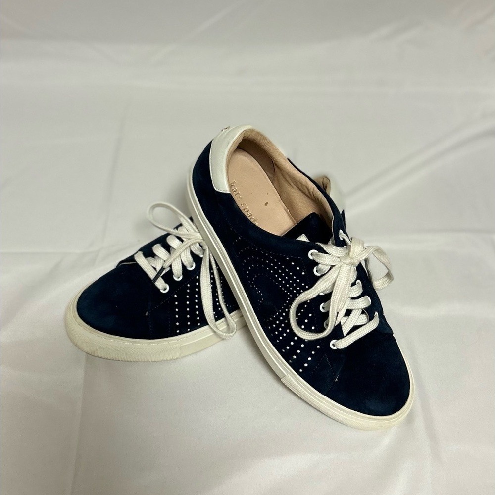 Kate Spade Blue Suede Shoes